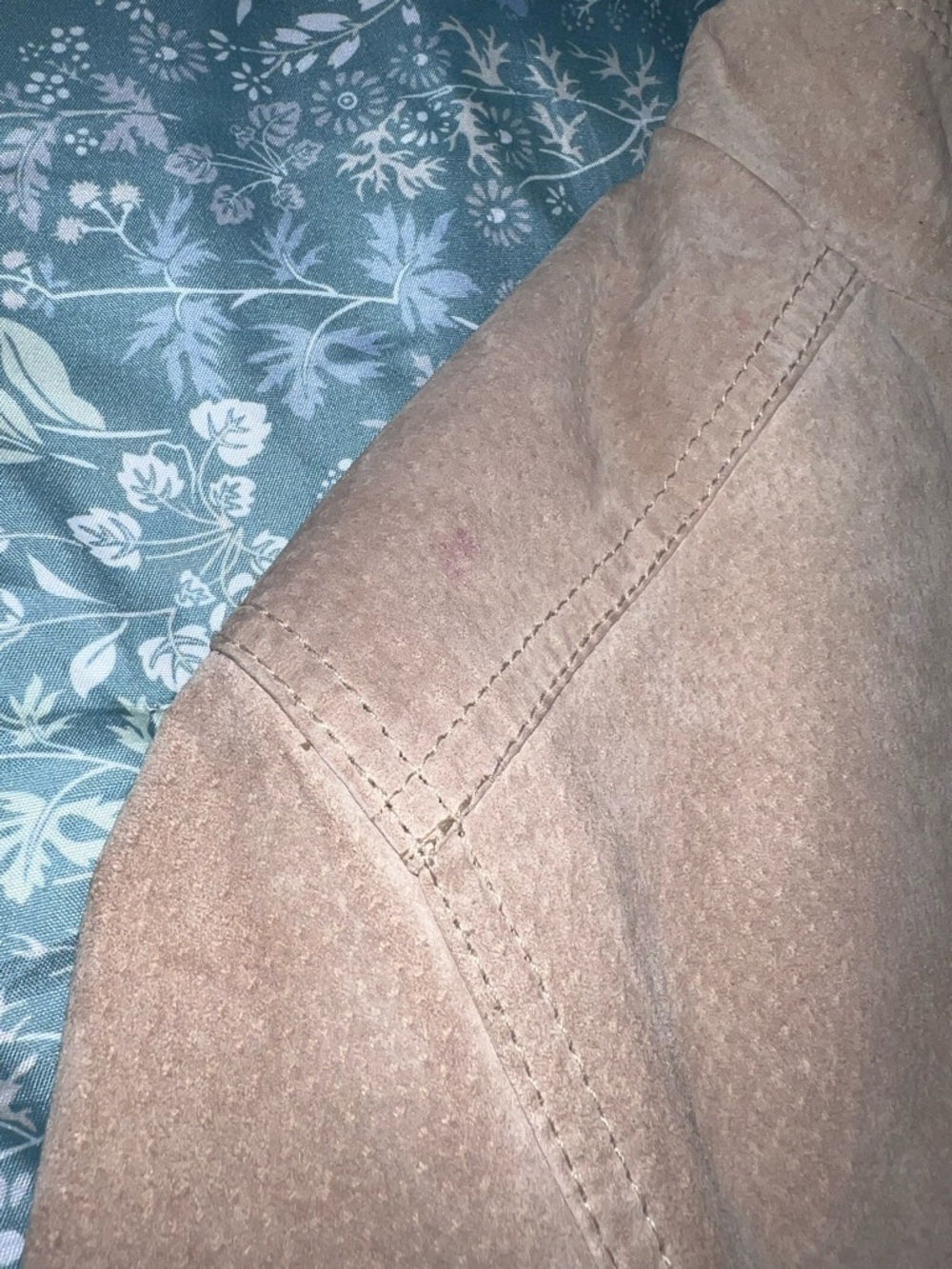 UNIFORM by John Paul Richard Suede Leather Utility Jacket Tan Small - Picture 6 of 13